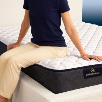 Serta Perfect Sleeper Adoring Night 10.5" Firm Mattress + Box Spring