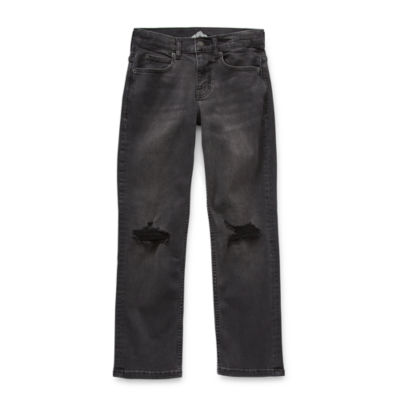 Thereabouts Little & Big Boys Adjustable Waist Straight Leg Jean