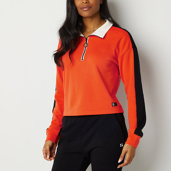 Sports Illustrated Womens Half Zip Pullover and Flare Pant - JCPenney