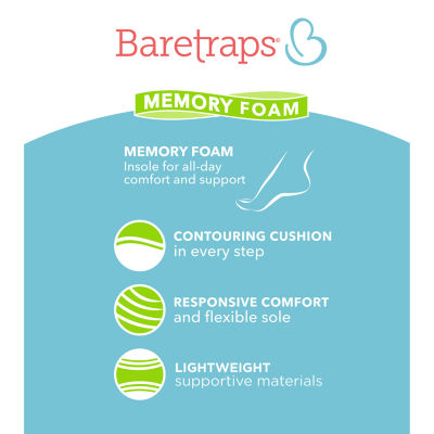 Baretraps Amry Womens Round Closed Toe Slip-On Shoe