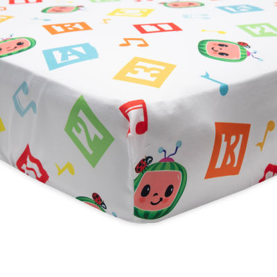 Nojo 2-pc. Cocomelon Crib Sheet
