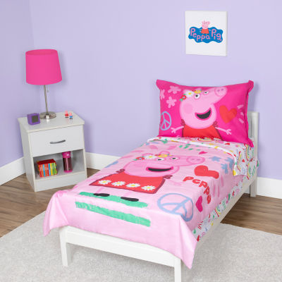 Nojo Peppa Pig 4-pc. Peppa Pig Toddler Bedding Set