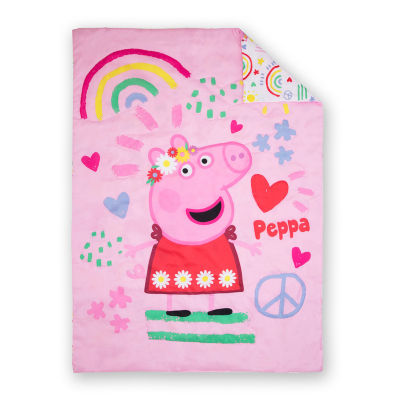 Nojo Peppa Pig 4-pc. Peppa Pig Toddler Bedding Set