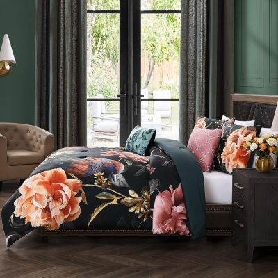 Bebejan Botanical Bird 5-pc. Midweight Reversible Comforter Set