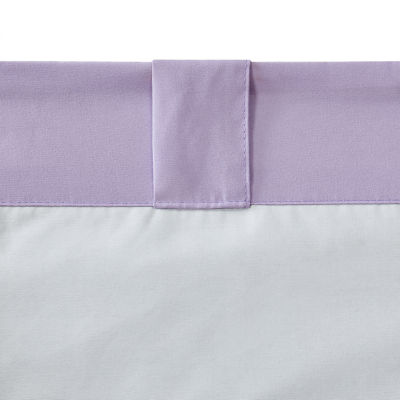 INK+IVY Kids Holly Pom Pom Rod Pocket Back Tab 100% Blackout Single Curtain Panel