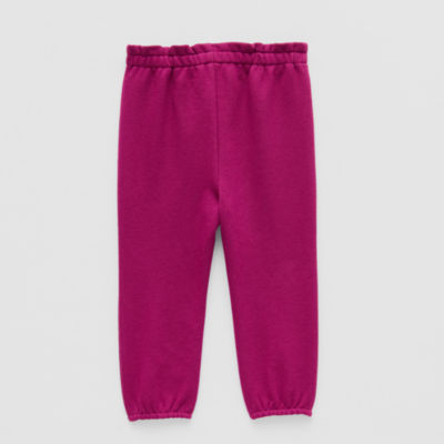 Okie Dokie Baby Girls Cuffed Regular Fit Pull-On Pant