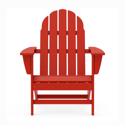 Martha Stewart by POLYWOOD Vineyard Adriondack Chair One Size Red 464$