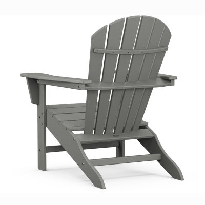 Martha Stewart by POLYWOOD South Beach Adriondack Chair One Size Gray 594$
