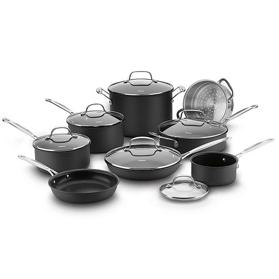 Cuisinart® Chef's Classic™ 14-pc. Hard Anodized Cookware Set