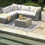 Signature Design by Ashley Cherry Point 4-pc. Patio Sectional Weather Resistant