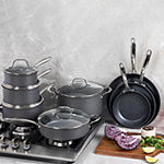 Granite Stone Pro 13-pc. Aluminum Dishwasher Safe Hard Anodized Non-Stick Cookware Set