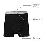 Stafford Dry + Cool Mens 5 Pack Boxer Briefs