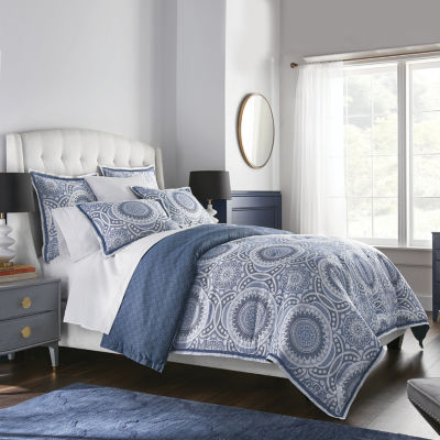 Liz Claiborne Marion 3pc. Medallion Midweight Reversible Comforter Set