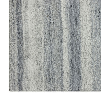 Fieldcrest Grant Striped Hand Tufted Indoor Rectangular Area Rug