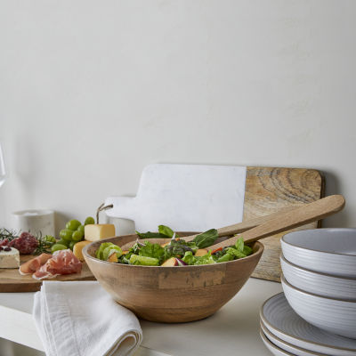 Linden Street Mango Wood Serve Bowl