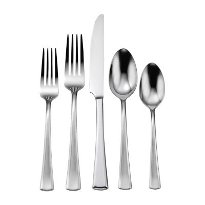 Oneida Noble 20-pc. Flatware Set, Color: Silver - JCPenney