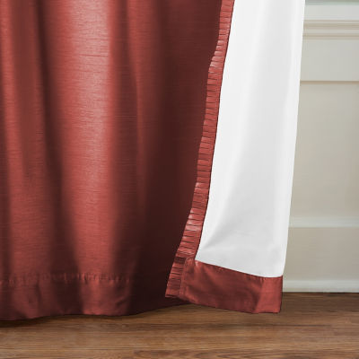Elrene Home Fashions Versaille Rod Pocket Light-Filtering Single Curtain Panel