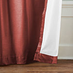 Elrene Home Fashions Versaille Blackout Rod Pocket Single Curtain Panel