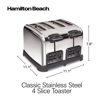 Hamilton Beach Classic 4 Slice Toaster With Sure-Toast Technology