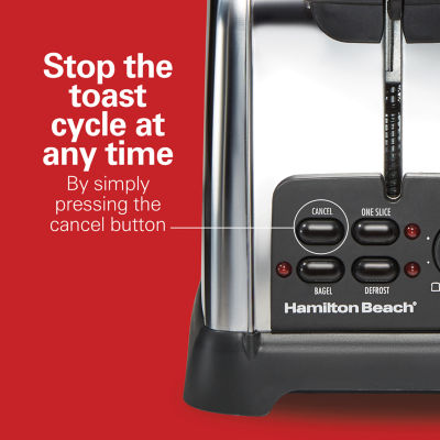 Hamilton Beach Classic 4 Slice Toaster With Sure-Toast Technology