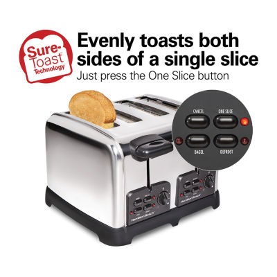 Hamilton Beach Classic 4 Slice Toaster With Sure-Toast Technology