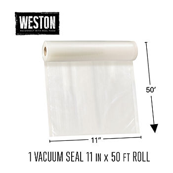 2 Rolls 8''x50' Vacuum Sealer Bags Food Saver Vacuum Heat-Seal Rolls Food  Storage Bags 