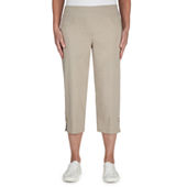 Hearts Of Palm Mid Rise Plus Capris - JCPenney