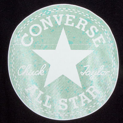 Converse Big Girls Crew Neck Short Sleeve Graphic T-Shirt