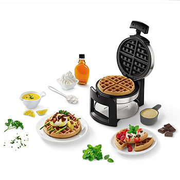 Cuisinart Maker Waffle-Iron, Single, Black/Stainless