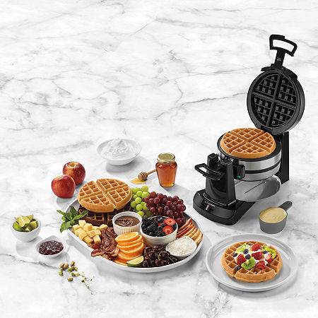 Cuisinart Double Flip Belgian Waffle Maker, One Size, Stainless Steel