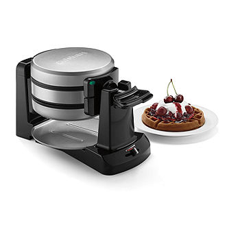 Hamilton Beach Double Belgian Waffle Maker With Removable Plates 26201,  Color: Black - JCPenney