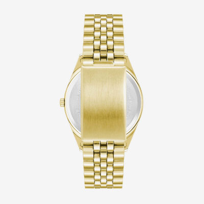 Armitron Womens Gold Tone Bracelet Watch 75 5849bkgp