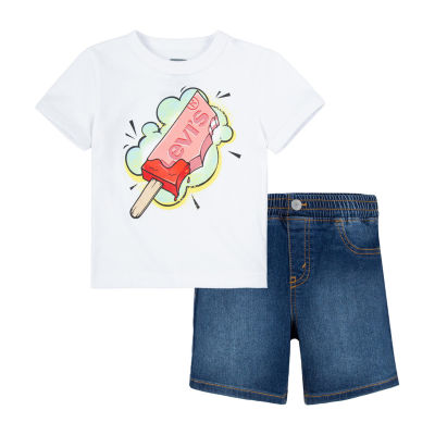 Levi's Toddler Boys 2-pc. Short Set