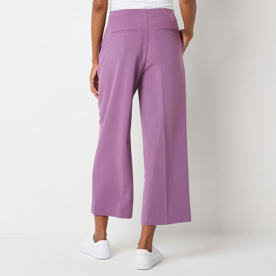 Liz Claiborne Mid Rise Tall Cropped Pants