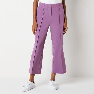 Liz Claiborne Mid Rise Tall Cropped Pants