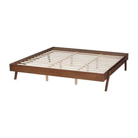 Sarita Bed Frame, One Size, Brown