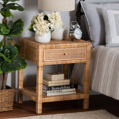 Adelia 1-Drawer Nightstand