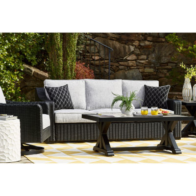 Signature Design by Ashley® Beachcroft Outdoor Sofa with Nuvella Cushions
