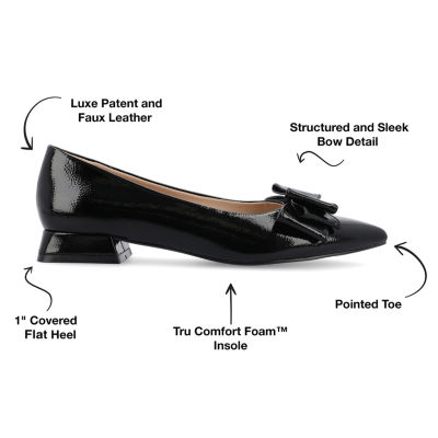 Journee Collection Womens Ophelia Pointed Toe Ballet Flats