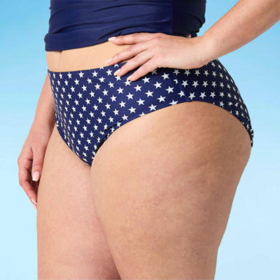Outdoor Oasis Star Bikini Swimsuit Bottom-Plus