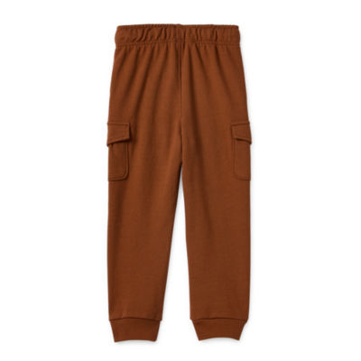 Okie Dokie Toddler Boys Cuffed Cargo Pant