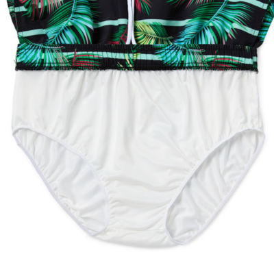 U.S. Polo Assn. Mens Striped Swim Shorts