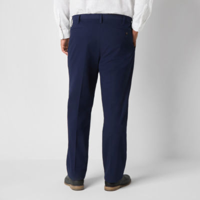 Dockers Workday Khaki With Smart 360 Flex Mens Classic Fit Big and Tall Flat Front Pant