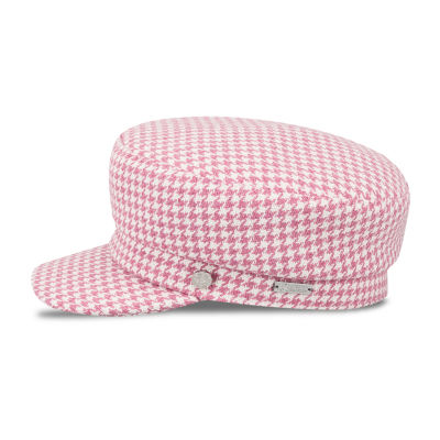 Jessica Simpson pink ? cloche hat bow ? Singer Jessica Simpson, left, wears a pink hat as her  main image 3