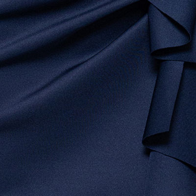 DJ Jaz Off The Shoulder Womens Short Sleeve Evening Gown