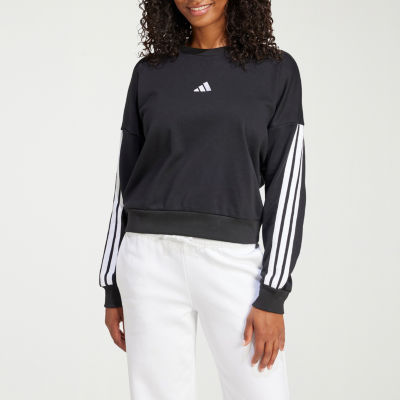 adidas Womens Crew Neck Long Sleeve Sweatshirt