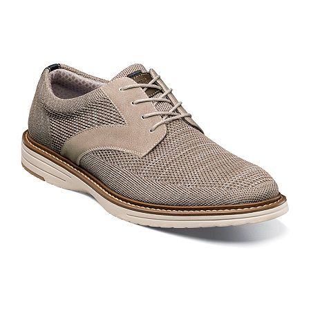 Nunn Bush Griff Mens Closed Toe Oxford Shoes, 13 Medium, Beige
