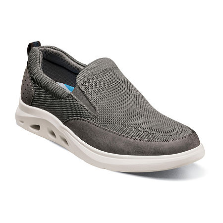 Nunn Bush Mens Ponte Loafers, 9 Medium, Gray