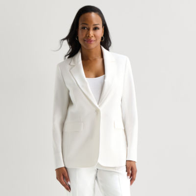 Black Label by Evan-Picone Womens Classic Fit Suit Jacket