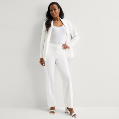 Black Label by Evan-Picone Womens Classic Fit Straight Suit Pant